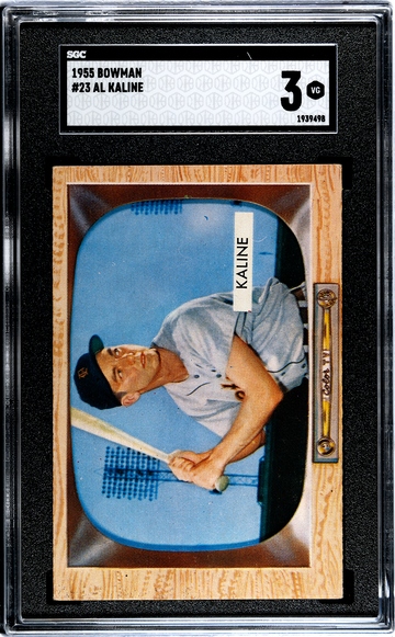 1955 Bowman Al Kaline #23 SGC 3