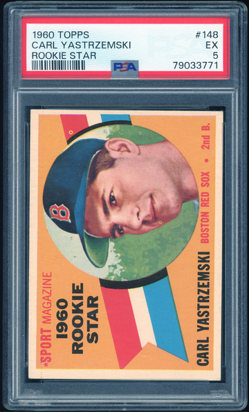 1960 Topps Carl Yastrzemski #148 PSA 5
