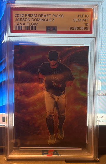 2022 prizm draft picks Jasson Domínguez lava flow 