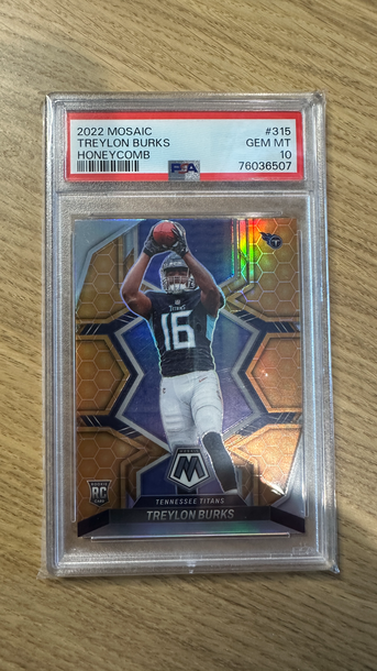 2022 Mosaic Honeycomb Treylon Burks RC