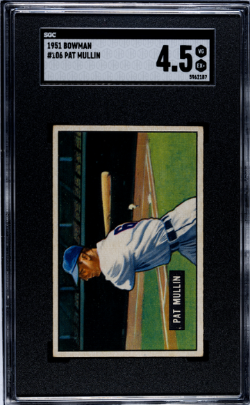 1951 Bowman #106 Pat Mullin