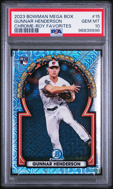 2023 Bowman Chrome Mega Box #15 Gunnar Henderson