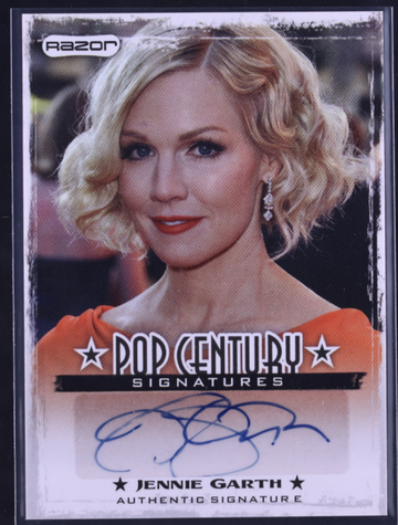 2010 Razor Pop Century Jennie Garth Autograph Auto