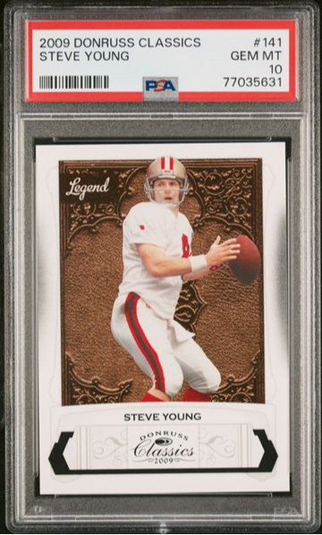 2009 Donruss Classics Steve Young PSA 10