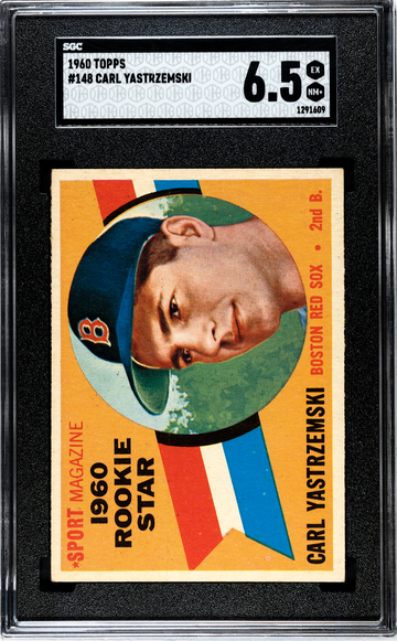 1960 Topps #148 Carl Yastrzemski SGC 6.5 RC Rookie