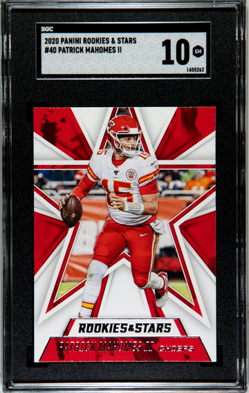 2020 Panini Rookies & Stars Patrick Mahomes II #40 SGC 10