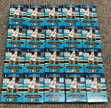 2023-24 Panini Select NBA Basketball Hanger Box lot of 20 boxes factory sealed