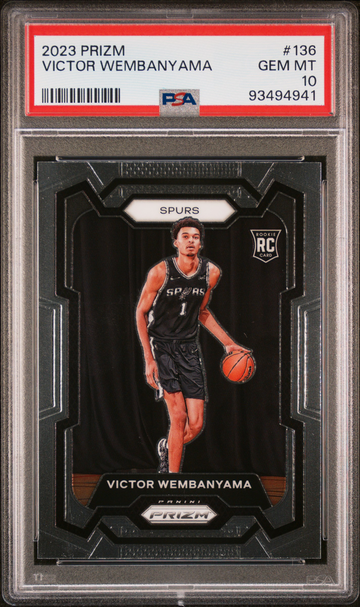2023 Prizm Victor Wembanyama RC PSA 10