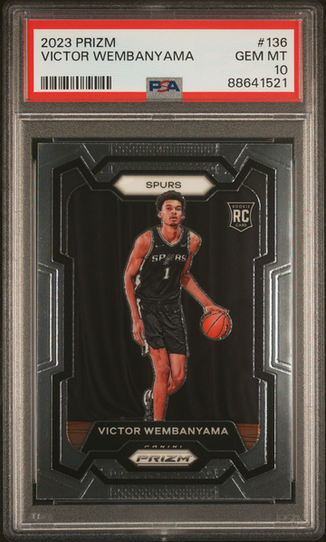 2023 Prizm Victor Wembanyama RC PSA 10