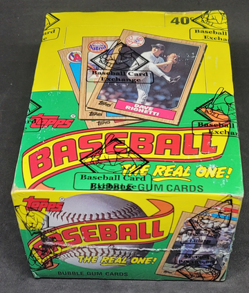 1987 TOPPS BASEBALL WAX BOX BBCE SEALED AUTHENTIC BONDS RC BO JACKSON RC 36 CT