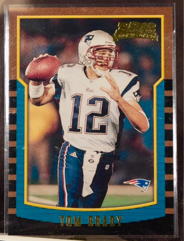 2000 Bowman Tom Brady RC Rookie Flawless Sharp copy!