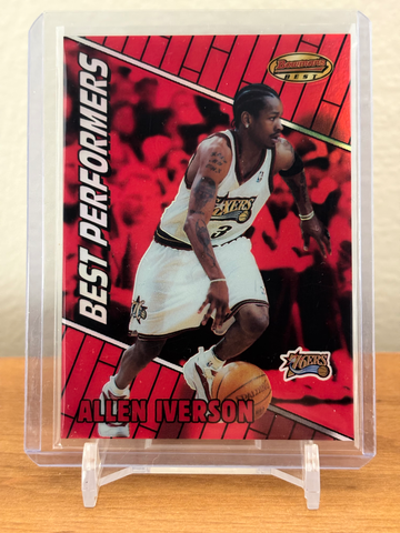 Allen Iverson BP 1999-00 bowman's best Refractor #91 /400