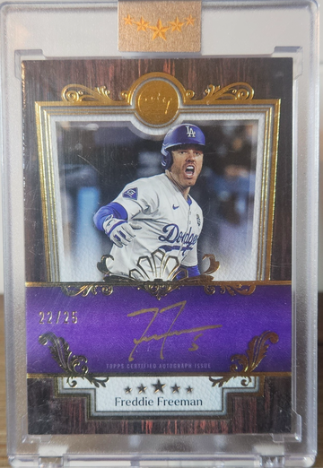 2025 Topps Five Star Freddie Freeman Auto