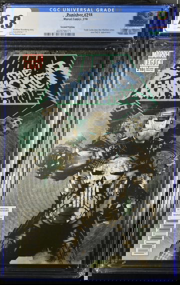 Punisher # 218 2nd Print CGC 9.8