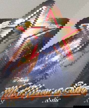 2025 Topps Chrome Disney Asha Wish Upon A Star Die-Cut /5