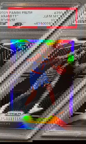 2019-20 Prizm RJ Barrett Silver PSA 10