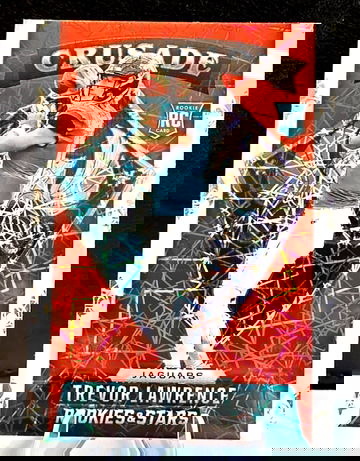 2021 Panini Rookies & Stars  Trevor Lawrence RC  RED LAZER PRIZM  Crusade  Jaguars 