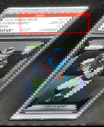 2016 prizm silver Carson Wentz