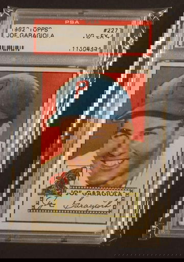 1952 Topps Joe Garagiola #227 PSA 4