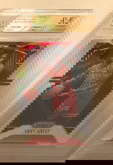 Coby White Prizm Silver True Gem