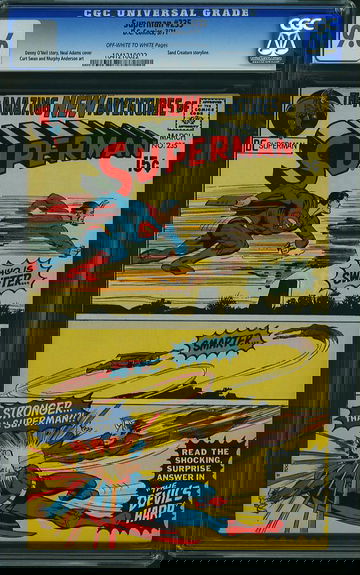 SUPERMAN #235, CGC 9.6 NM+