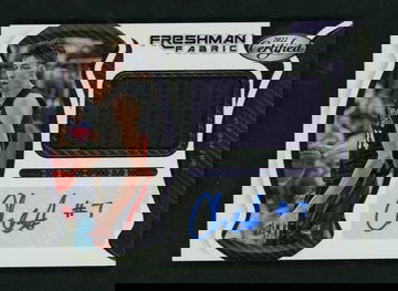 2022 Panini Certified DP Freshman Fabric Chet Holmgren #CF-CHO Patch Auto /99
