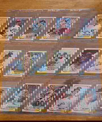 1981 Fleer 50-card lot of Stars, HOFers, Rookies, Variations