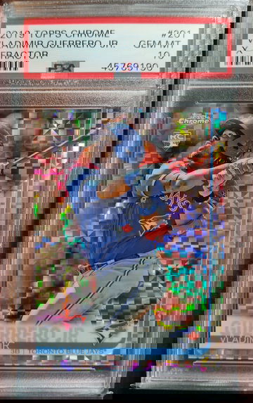 2019 Topps Chrome Vlad Guerrero Jr. #201 X-Fractor PSA 10