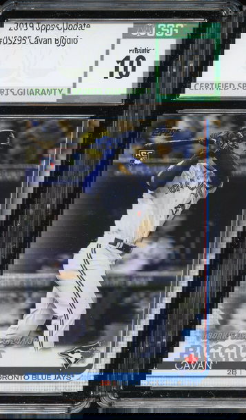 2019 Topps Update CAVAN BIGGIO Rookie Debut #US295 CSG PRISTINE 10