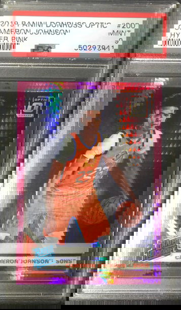 2019-20 Donruss Optic Cameron Johnson #200 Pink Hyper 