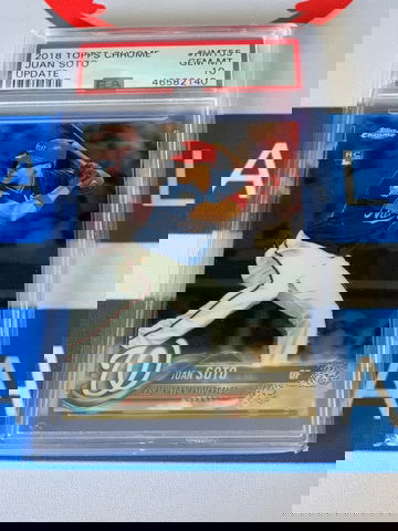 Juan Soto Topps Chrome Update HMT 55