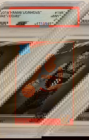 2018 Panini Donruss Trae Young PSA 9 Mint