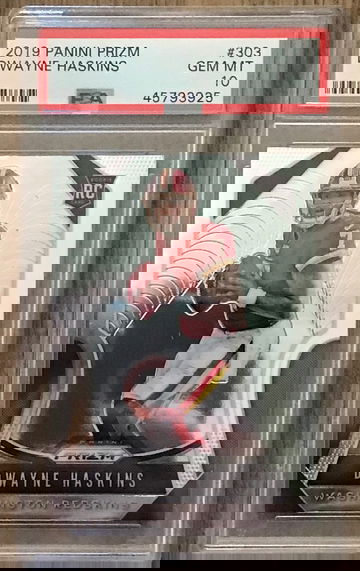 Dwayne Haskins Prizm PSA 10
