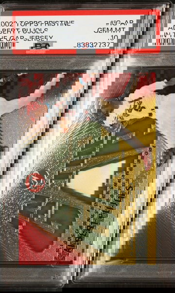 2002 Topps Pristine In the Gap Jersey Albert Pujols #IG-AP /1000 *PSA 10* Cardinals