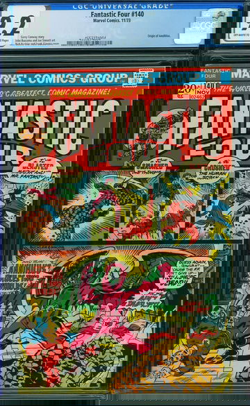 FANTASTIC FOUR #140, CGC 9.2 NM-