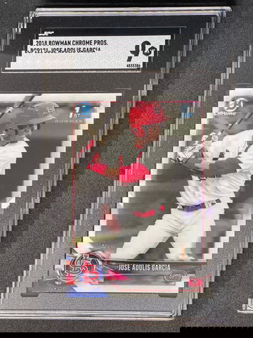 Adolis Garcia Bowman Chrome 1sr SGC 9