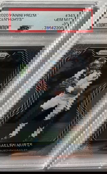 2020 Panini Prizm Jalen Hurts PSA 10