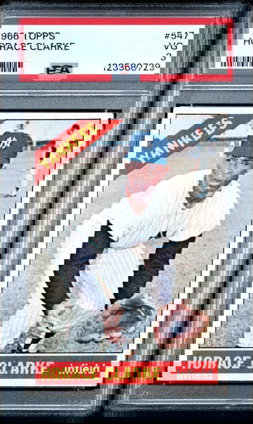 1966 Topps Horace Clarke #547 PSA 3