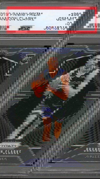 2019 Prizm Brandon Clarke PSA 10