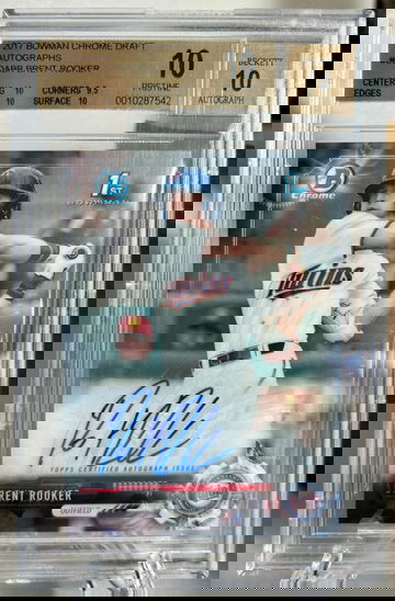 2017 Bowman Brent Rooker Auto BGS 10/10 PRISTINE