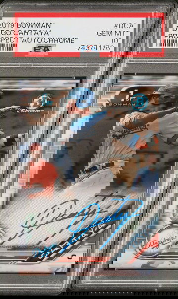 2019 BOWMAN AUTO DIEGO CARTAYA PSA 10