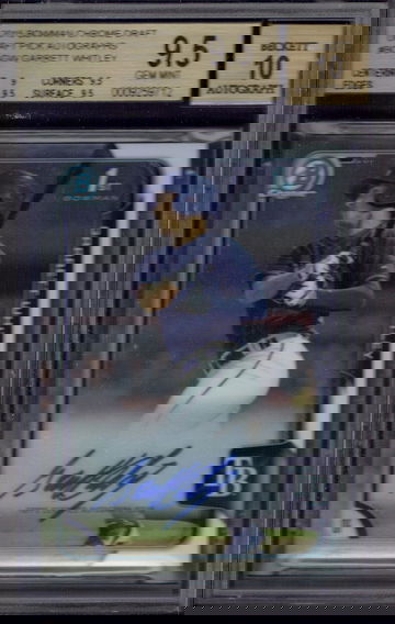 Garrett Whitley 2015 Bowman Chrome Auto (...12)