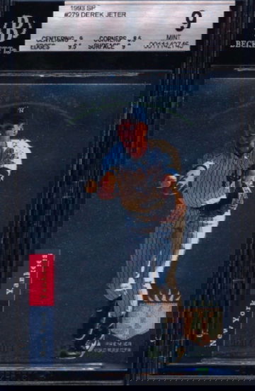 Derek Jeter 1993 SP RC BGS 9