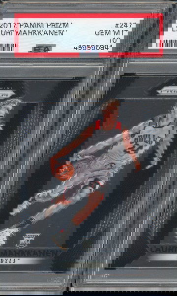Lauri Markkanen 2017 Panini Prizm PSA 10