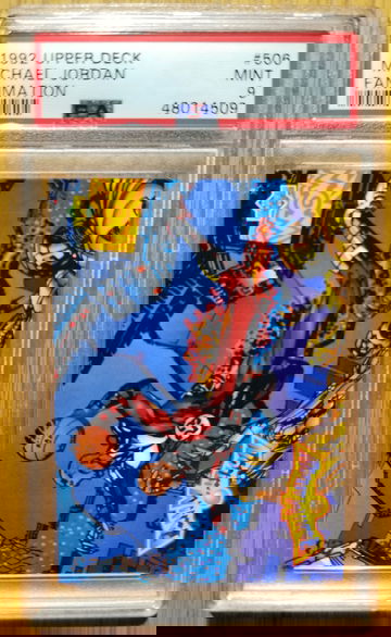 1992 Upper Deck #506 Michael Jordan PSA 9 MINT