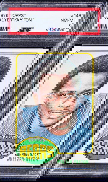 1976 Topps Walter Payton Rookie PSA 8 NM-MT