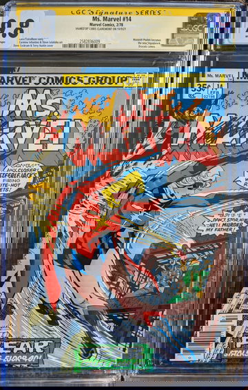 Ms. Marvel #14 CGC 9.8 Signature Series