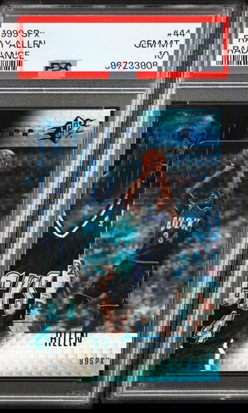 Ray Allen 1998 SPX Radiance /100 PSA 10 POP 1