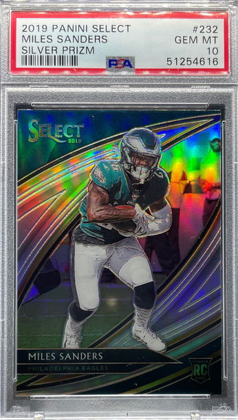 2020 Select Miles Sanders Silver Field Level