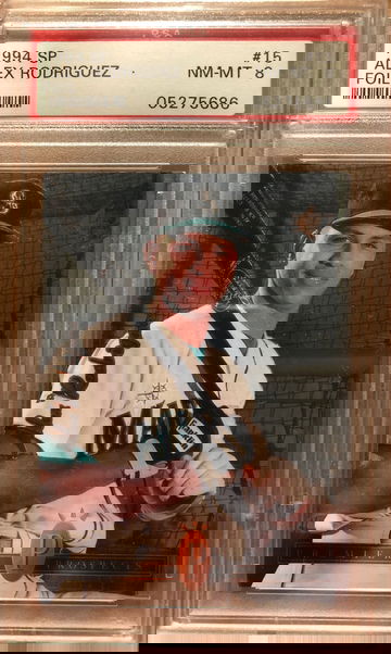 Alex Rodriguez 1994 SP Foil upper deck rookie #15 RC psa 8